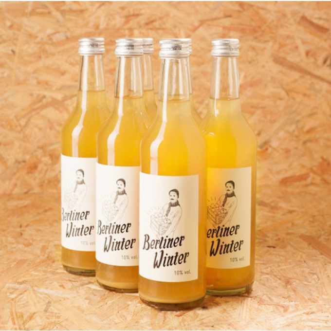 6 x 0,5l Berliner Winter (Glühweinalternative mit Apfelsaft & Wodka) 