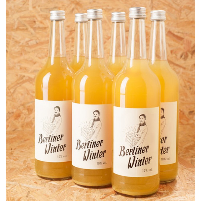 6 x 1,0l Berliner Winter (Glühweinalternative mit Apfelsaft & Wodka) 