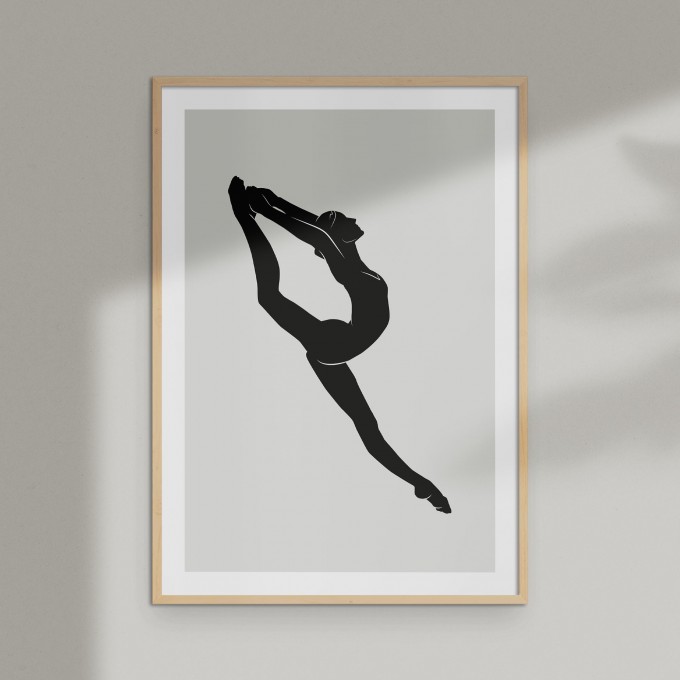 Amy & Kurt Berlin A4 Artprint "Ballerina"