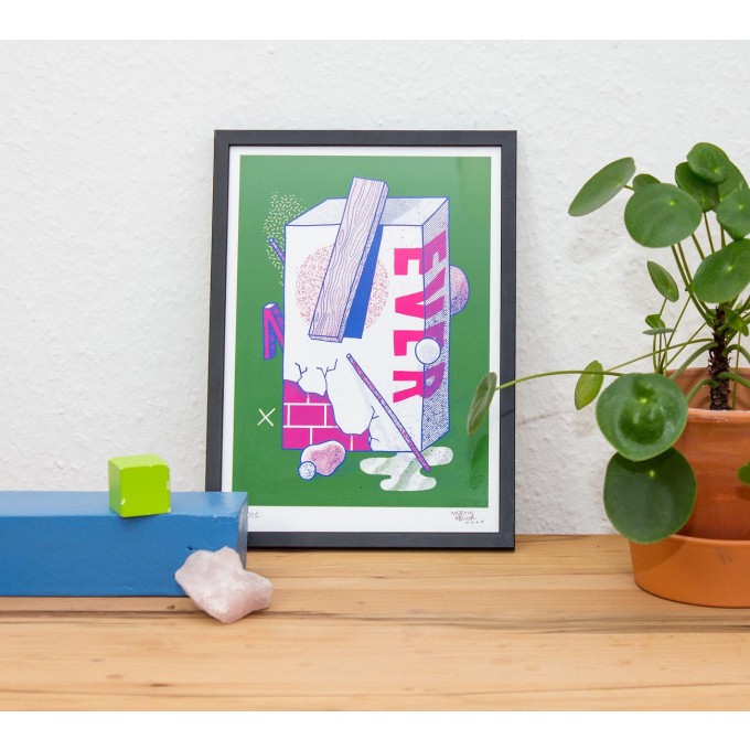 Martin Krusche - Fineartprint »The Box« DINA4