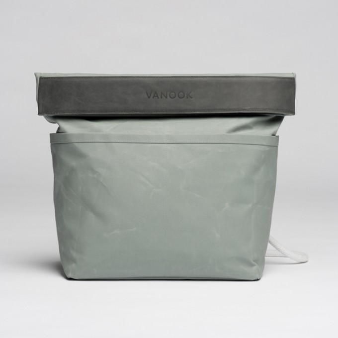 VANOOK Dual Backpack Oyster / Stone