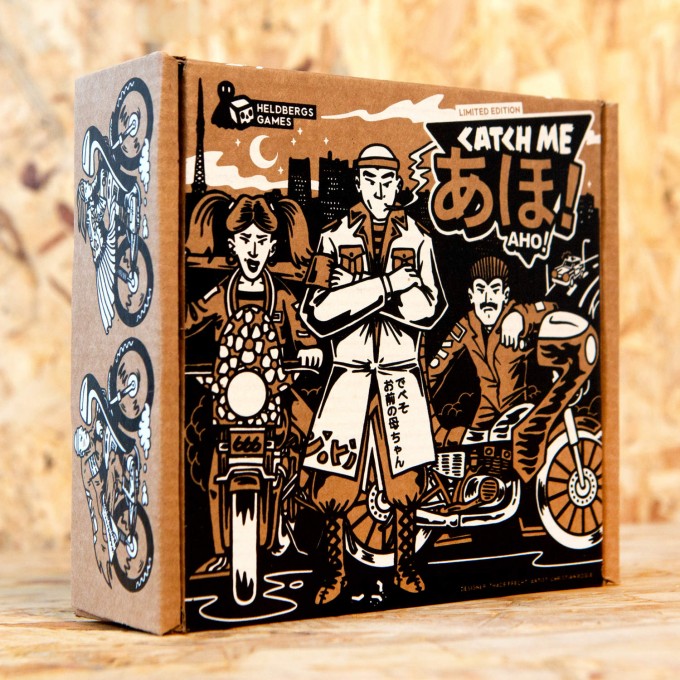 Catch me あほ! Aho! 
 Denk- & Strategiespiel | Heldbergs Games 