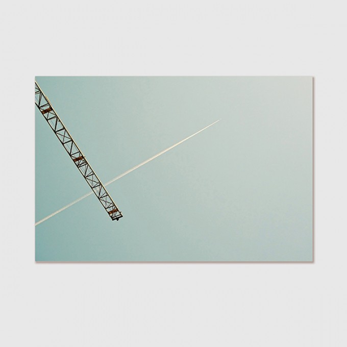 ZEITLOOPS "Cross", Poster ca. A4 / A3