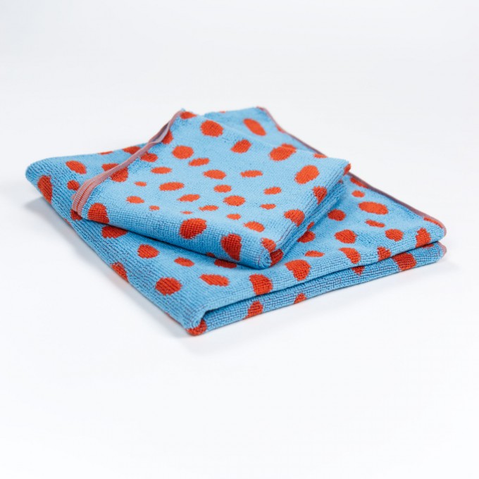 Towel.Studio | Frottee Badetuch Pebbles | Sky & Brick