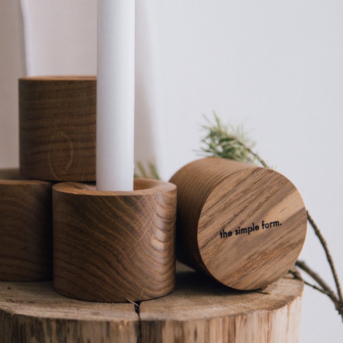Kerti Kerzenhalter 2er Set - The Simple Form