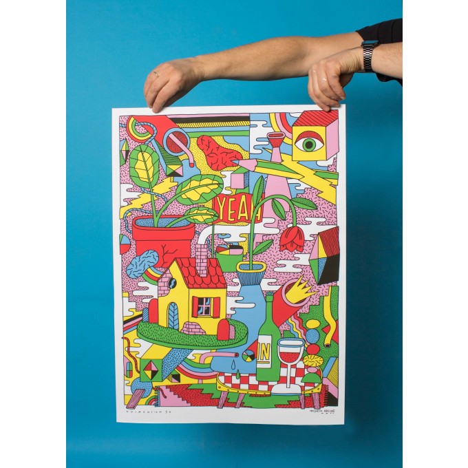 Martin Krusche - Poster »Dimension5« 50x70cm