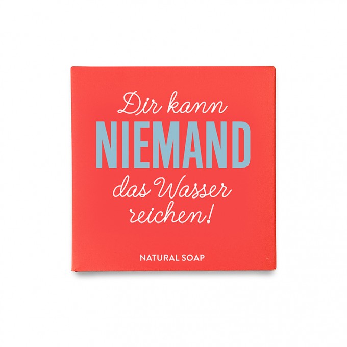 Dir kann niemand das Wasser reichen - Seife von dearsoap