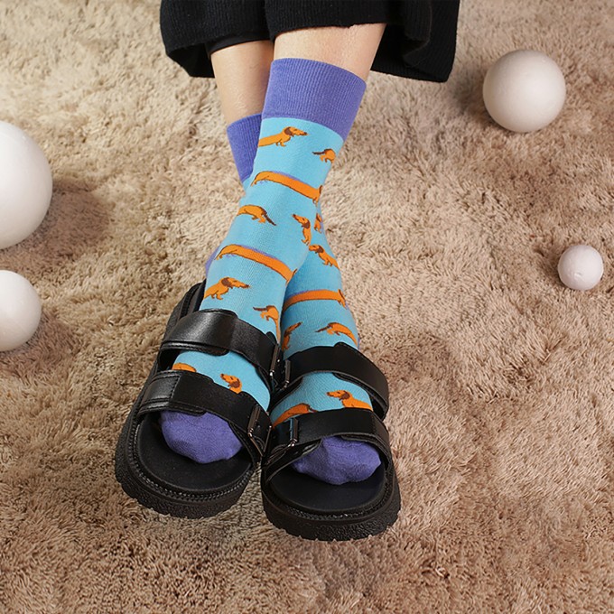 Dackel Hund Socken von Offbeat