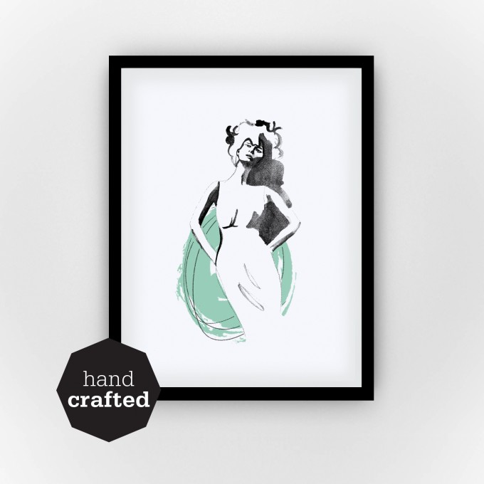 Fine Art Bureau – "Dancing Alone"
Premium Siebdruck in limitierter Auflage | 30x40cm