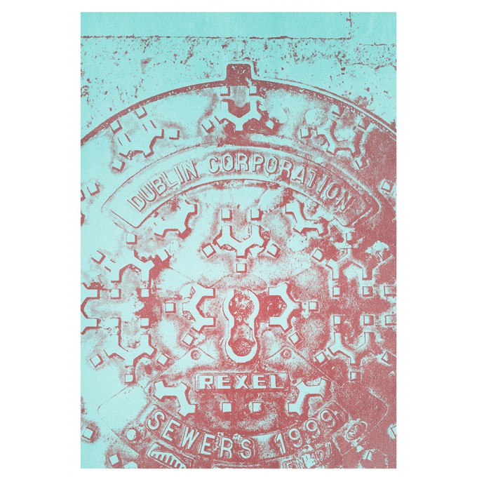 Haus der Riso - Dublin - A3 Risograph-Druck