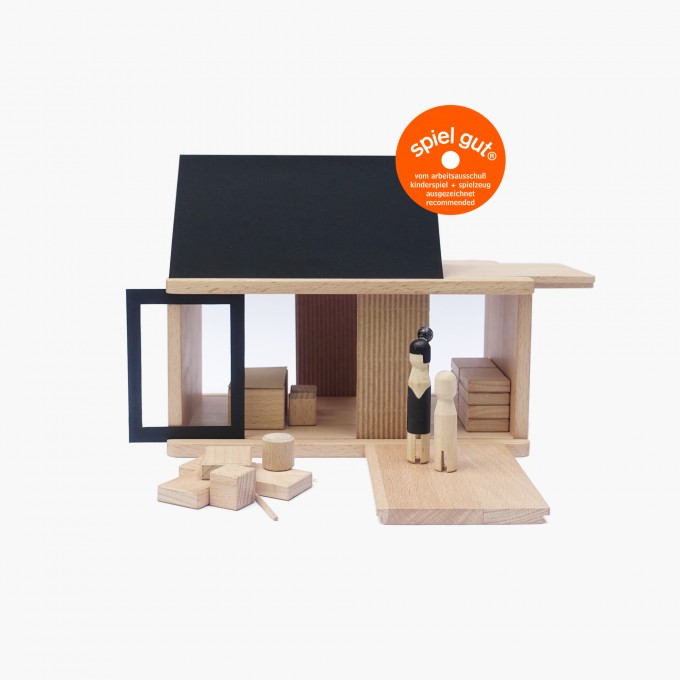 EINFACHDESIGN Puppenhaus zum Weiterbauen und Mitnehmen für kleine und große Architekt*innen