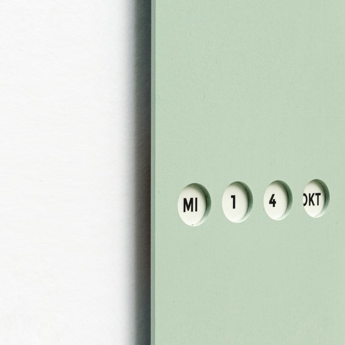 EINFACHDESIGN, Kalender, Ewiger Kalender, Kalender aus Holz