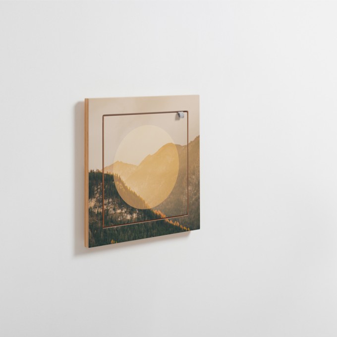 AMBIVALENZ Fläpps Regal 40x40-1 – Alps by Joe Mania