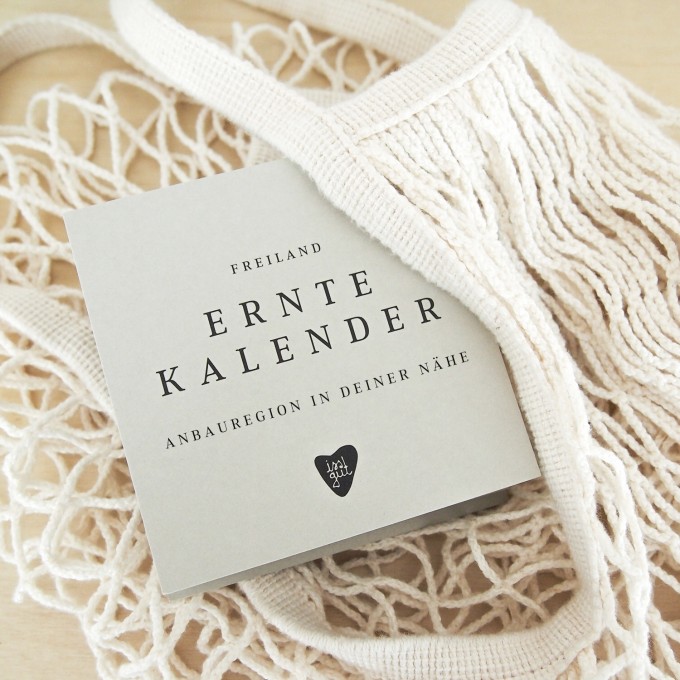 Saisonkalender (9x9cm) für Gemüse & Obst von issgut