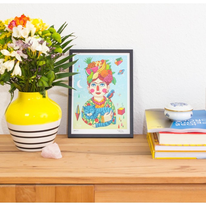 Martin Krusche - Fineartprint »Frida« DIN A4