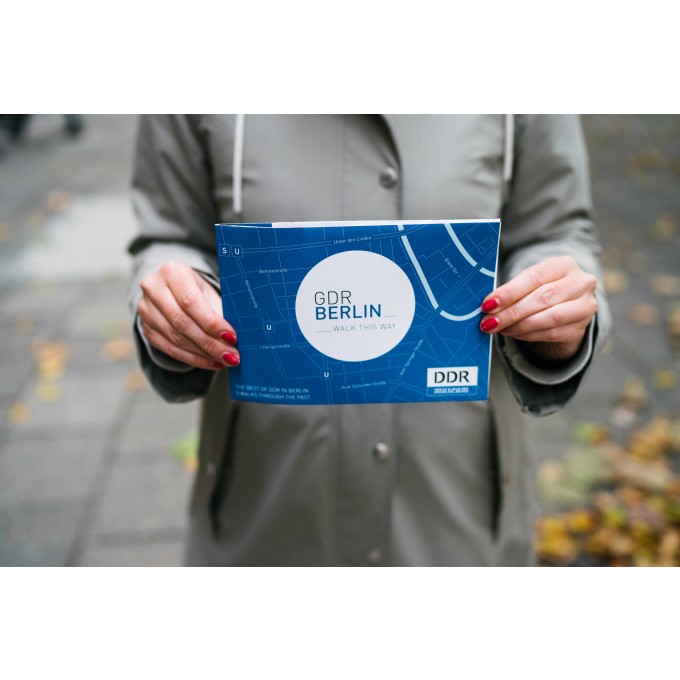 GDR Berlin Map (DDR) - Walk This Way