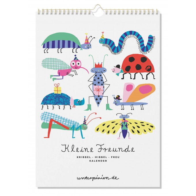 UNTER PINIEN – Kleine Freunde – Geburtstagskalender