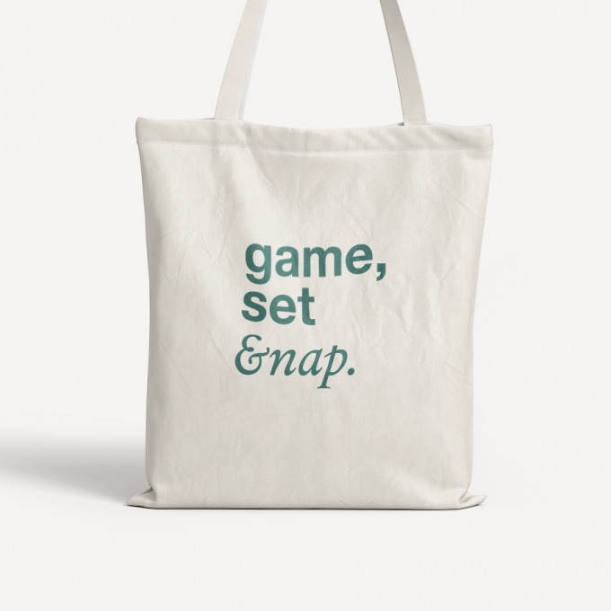 GAME SET NAP Totebag - ALMOST A BRAND