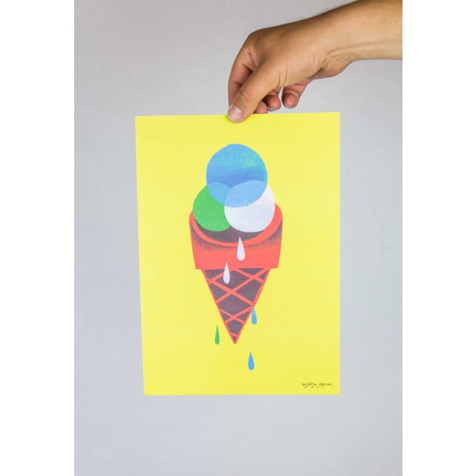 Martin Krusche - Poster »Gelato« DINA4