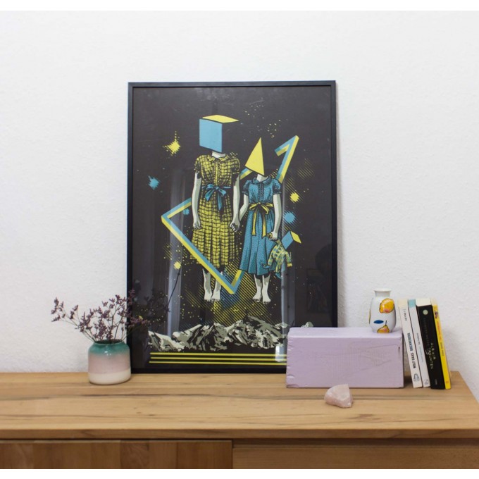 Martin Krusche - Poster »Geogirls« 50x70cm