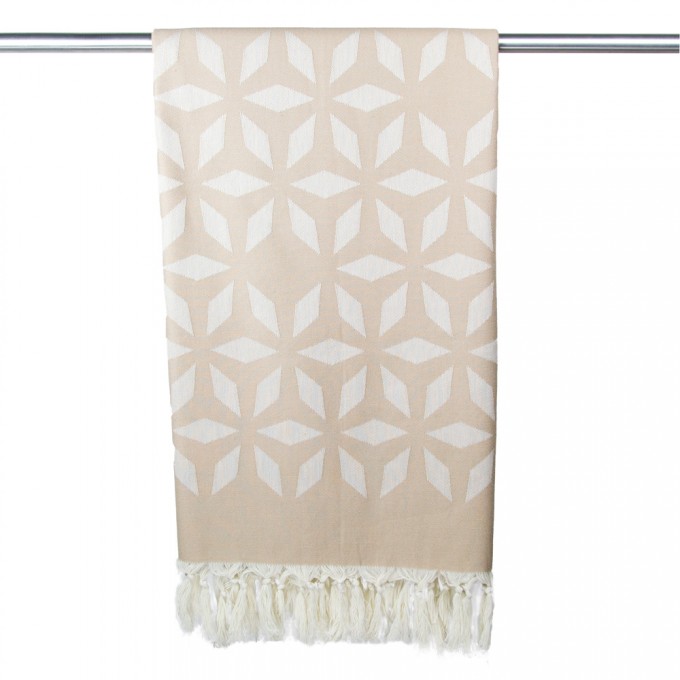 Yolunda Hamamtuch Bio-Baumwolle Defne beige