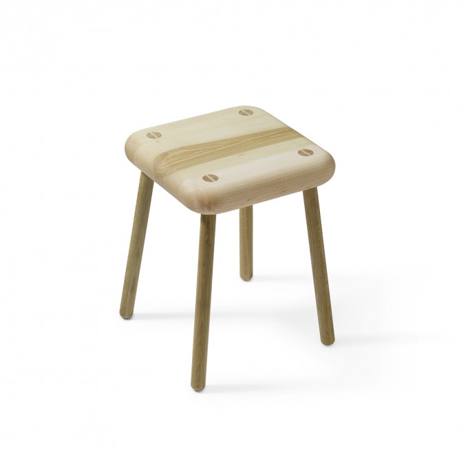 AUERBERG Hocker "Holzkissen"