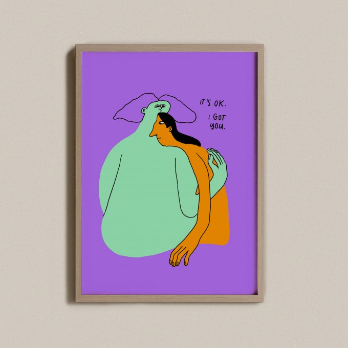 Print "I got you" – A4 – Eva Dietrich