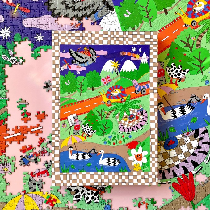 Das Puzzle Kollektiv - Puzzle "5 SECONDS LATER" 1000 Teile