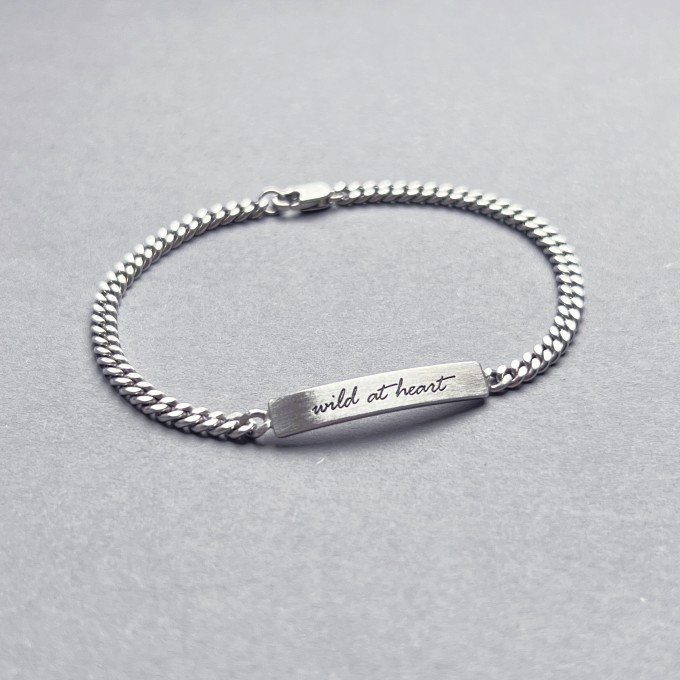 Teresa Gruber
Armband „wild at heart“ 
925 Silber