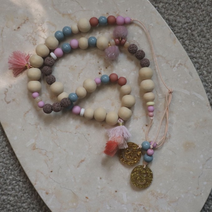 Aromatherapie Kinderkette Tassel (Kleiner Kraftanker für große Gefühle)
