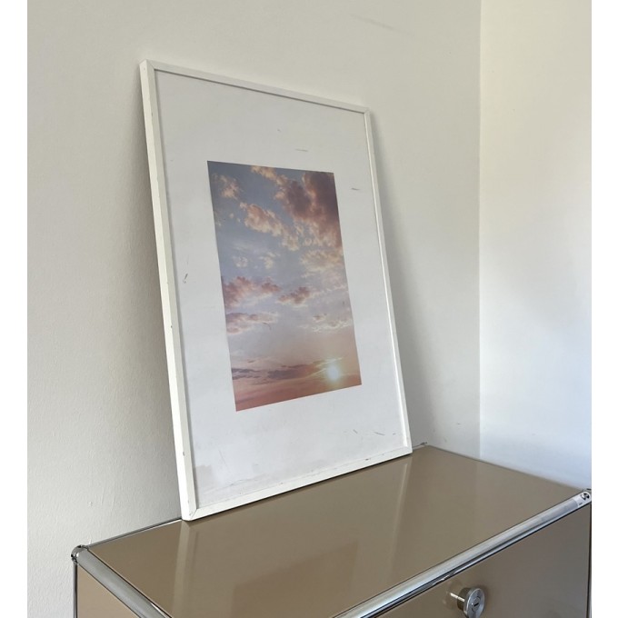 POSTER SUNRISE CHROM – Druck auf Spiegelkarton von not white studio