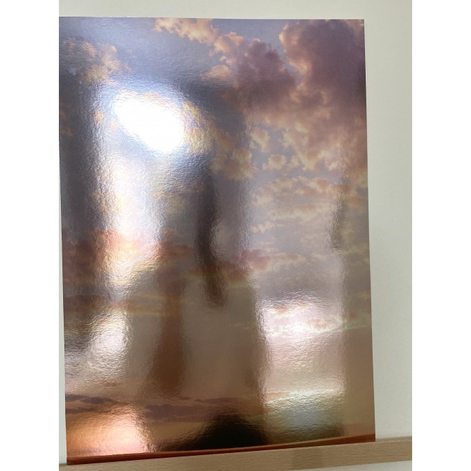 POSTER SUNRISE CHROM – Druck auf Spiegelkarton von not white studio