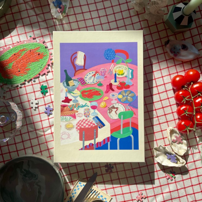 Das Puzzle Kollektiv - Puzzle "Le Soir" 1000 Teile