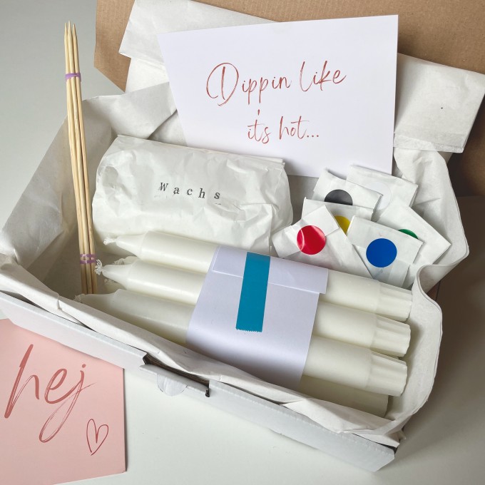 hej candles | Dip Dye Kerzen DIY-Box
