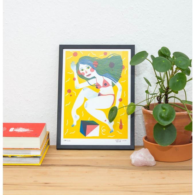 Martin Krusche - Fineartprint »Jump« DIN A4