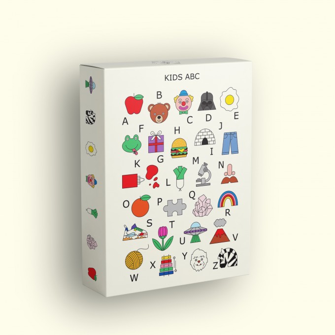 Das Puzzle Kollektiv - "KIDS ABC" 100 Teile