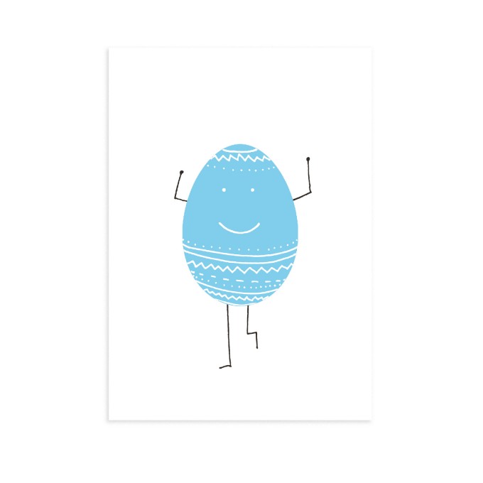 Postkarte Eiermann