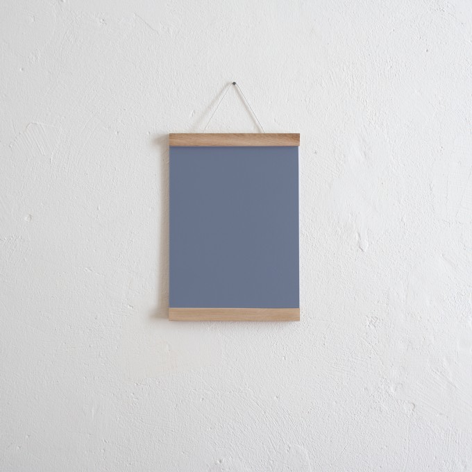Magnetische Posterleiste / Bilderleiste Eiche A4