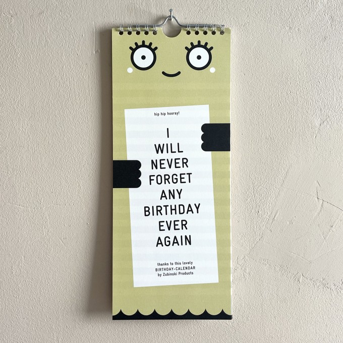 Geburtstagskalender / von Zubinski 