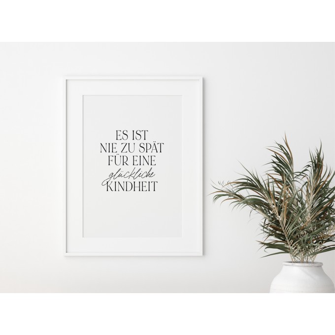 typealive / Print / Kindheit