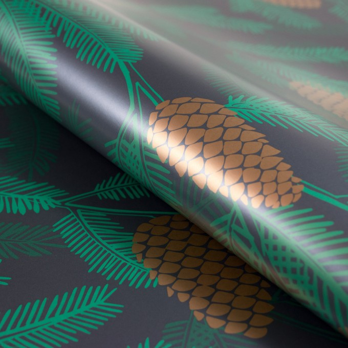 Bow & Hummingbird Geschenkpapier O Tannenbaum