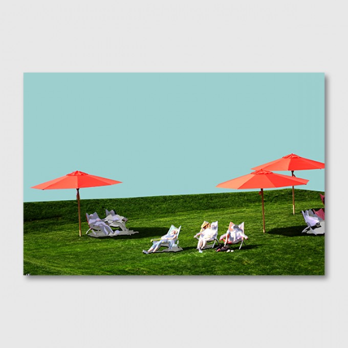 ZEITLOOPS "Landesgartenschau I", Posterprint 40x60 cm