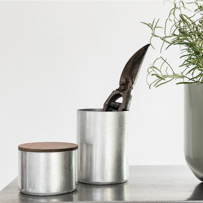 werkvoll by Lena Peter - Recycling Dose FIRE silber