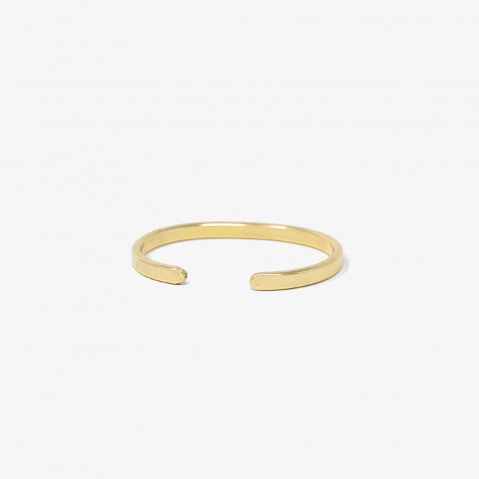 Lois Mathar – Armband Messing, mittel, 5 mm