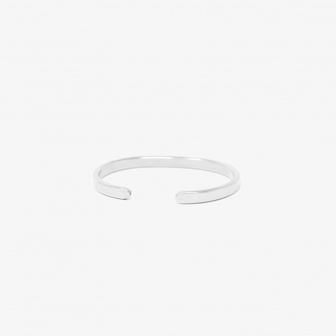 Lois Mathar, Armband Edelstahl, mittel, 5mm