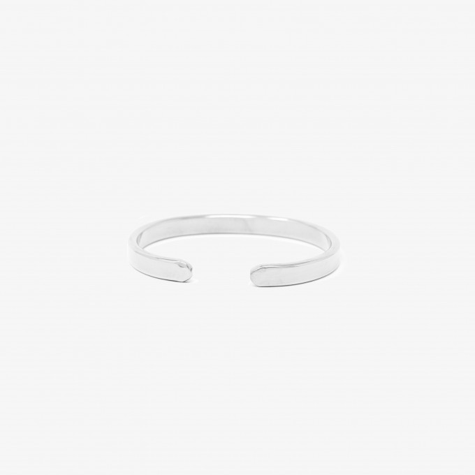 Lois Mathar Armband, Edelstahl, breit: 6 mm
