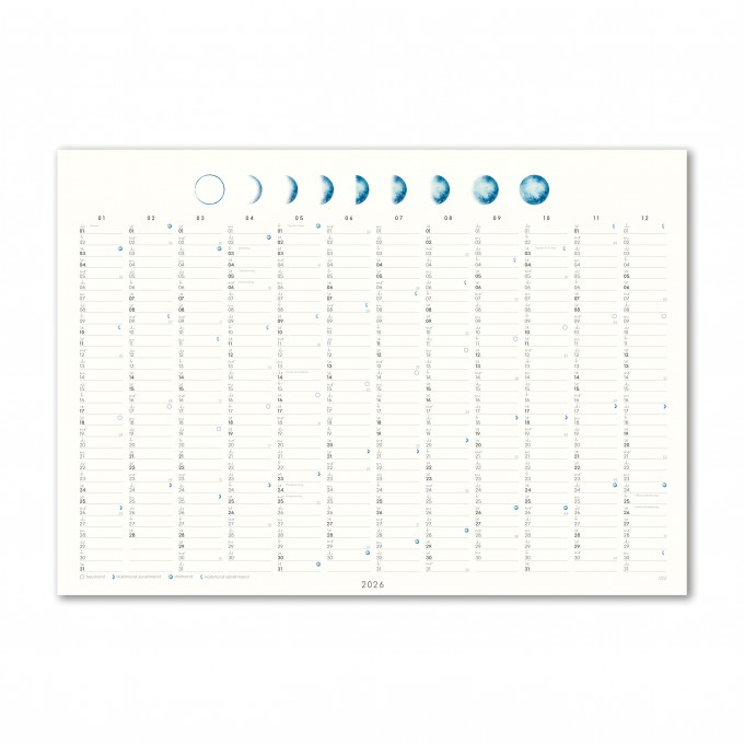 Mondkalender 2026 - SANS