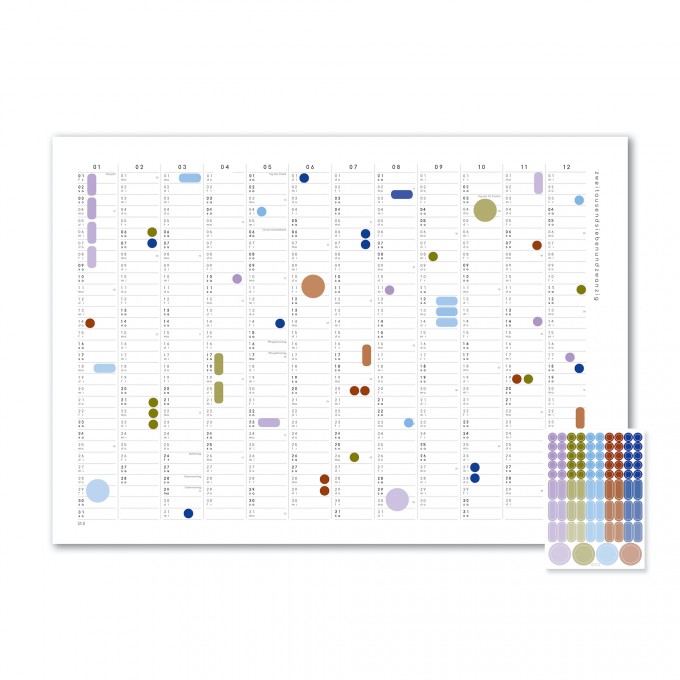 Jahresplaner / Kalender 2027 - SANS.