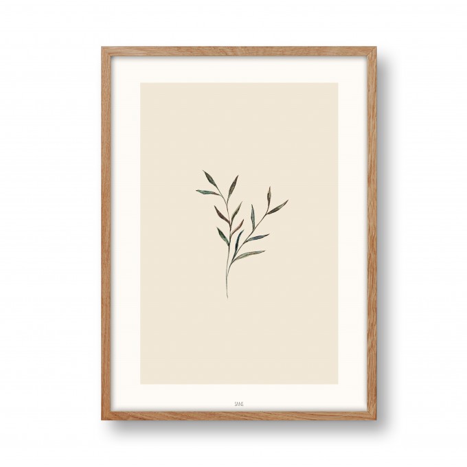 florales Poster, A4/A3 - SANS.