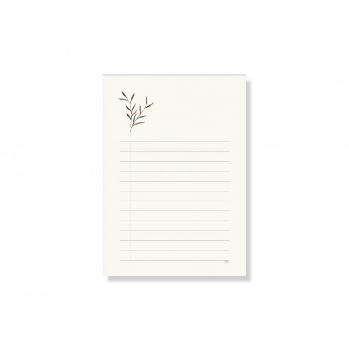 Notizblock A6, liniert - SANS.